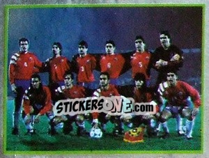 Cromo Equipo - Copa América 1995 - Navarrete