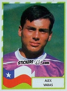 Cromo Alex Varas - Copa América 1995 - Navarrete