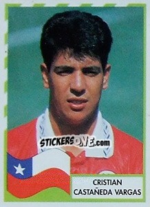 Cromo Cristian Castañeda Vargas - Copa América 1995 - Navarrete