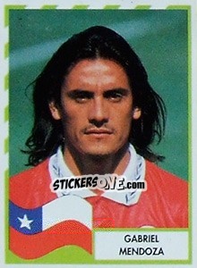 Cromo Gabriel Mendoza - Copa América 1995 - Navarrete
