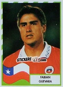 Sticker Fabian Guevara - Copa América 1995 - Navarrete
