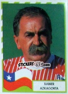 Sticker Xabier Azkagorta - Copa América 1995 - Navarrete