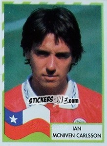 Cromo Ian McNiven Carlsson - Copa América 1995 - Navarrete