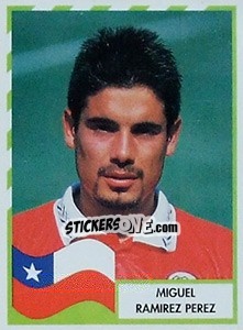 Cromo Miguel Ramirez Perez - Copa América 1995 - Navarrete