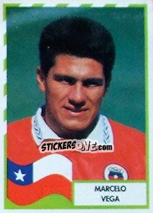 Sticker Marcelo Vega - Copa América 1995 - Navarrete