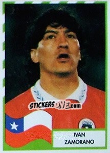 Figurina Ivan Zamorano - Copa América 1995 - Navarrete