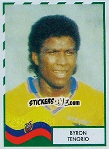 Sticker Byron Tenorio - Copa América 1995 - Navarrete