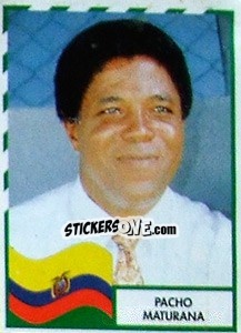 Sticker Pacho Maturana - Copa América 1995 n. 111 - Navarrete