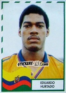 Sticker Eduardo Hurtado - Copa América 1995 - Navarrete