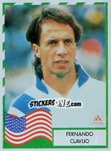 Sticker Fernando Clavijo - Copa América 1995 - Navarrete