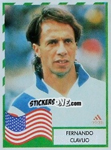 Cromo Fernando Clavijo - Copa América 1995 n. 127 - Navarrete