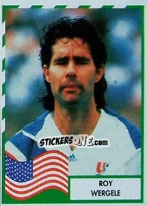 Cromo Roy Wergele - Copa América 1995 - Navarrete