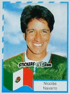 Sticker Nicolas Navarro - Copa América 1995 - Navarrete