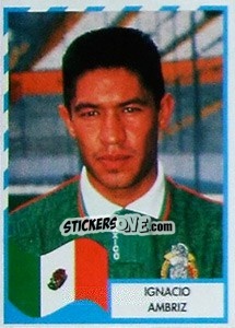 Cromo Ignacio Ambriz - Copa América 1995 - Navarrete
