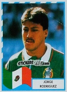 Sticker Jorge Rodriguez - Copa América 1995 - Navarrete