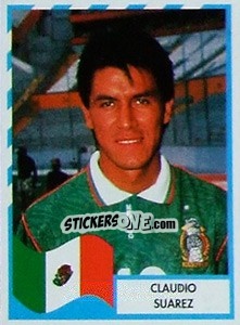 Figurina Claudio Suarez - Copa América 1995 - Navarrete