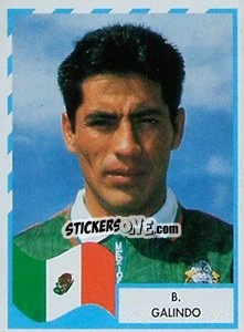 Sticker B. Galindo - Copa América 1995 - Navarrete