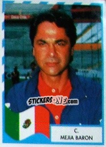 Cromo Mejia Baron - Copa América 1995 - Navarrete