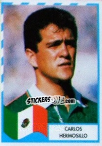 Sticker Carlos Hermosillo - Copa América 1995 - Navarrete