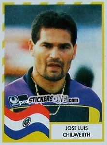 Cromo Jose Luis Chilavert - Copa América 1995 - Navarrete