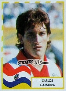 Cromo Carlos Gamarra - Copa América 1995 - Navarrete