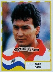 Cromo Nery Ortiz - Copa América 1995 - Navarrete