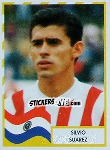 Cromo Silvio Suarez - Copa América 1995 - Navarrete