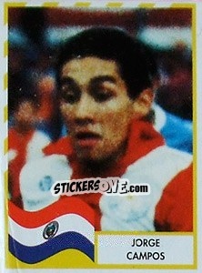 Cromo Jorge Campos