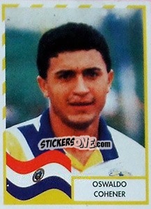 Cromo Oswaldo Cohener - Copa América 1995 - Navarrete