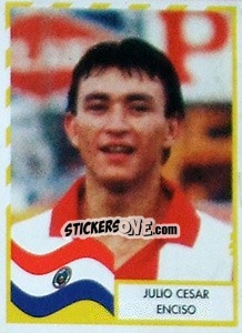 Sticker Julio Cesar Enciso - Copa América 1995 - Navarrete