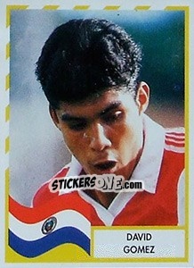 Cromo David Gomez - Copa América 1995 - Navarrete