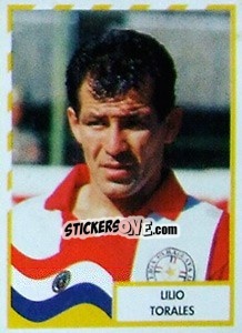 Sticker Lilio Torales - Copa América 1995 - Navarrete