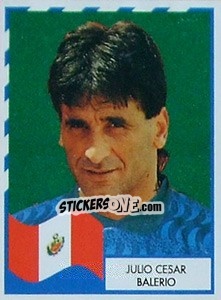 Cromo Julio Cesar Balerio - Copa América 1995 - Navarrete