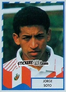 Cromo Jorge Soto - Copa América 1995 - Navarrete