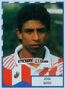 Cromo Jose Soto - Copa América 1995 - Navarrete