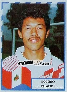 Cromo Roberto Palacios - Copa América 1995 - Navarrete