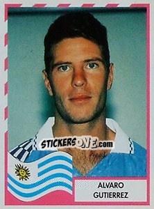 Sticker Alvaro Gutierrez - Copa América 1995 - Navarrete
