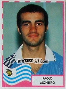 Figurina Paolo Montero - Copa América 1995 - Navarrete
