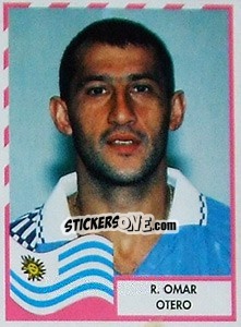 Figurina R. Omar Otero - Copa América 1995 - Navarrete