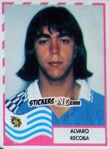 Cromo Alvaro Recoba - Copa América 1995 - Navarrete