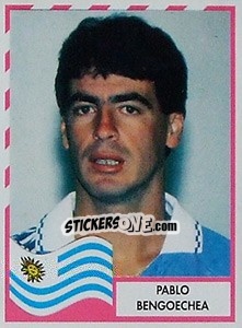 Cromo Pablo Bengoechea - Copa América 1995 - Navarrete
