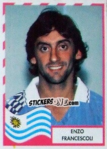 Sticker Enzo Francescoli - Copa América 1995 n. 217 - Navarrete