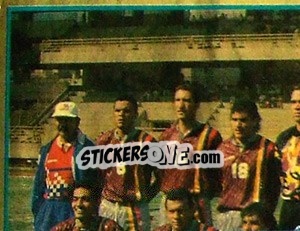 Sticker Equipo (puzzle 1) - Copa América 1995 n. 222 - Navarrete