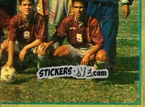 Sticker Equipo (puzzle 4) - Copa América 1995 n. 225 - Navarrete
