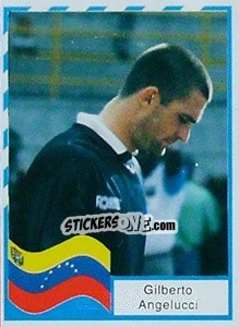 Cromo Gilberto Angelucci - Copa América 1995 - Navarrete