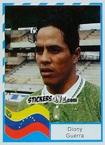 Figurina D. Guerra - Copa América 1995 - Navarrete