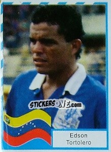 Figurina Edson Tortolero - Copa América 1995 - Navarrete