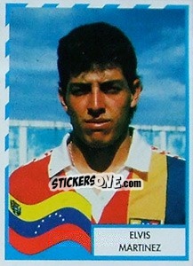 Cromo Elvis Martinez - Copa América 1995 - Navarrete