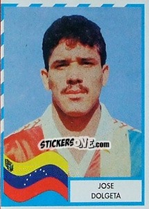 Cromo Jose Dolgeta - Copa América 1995 - Navarrete