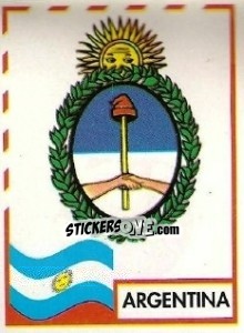 Sticker Escudo - Copa América 1995 n. 1 - Mundicromo